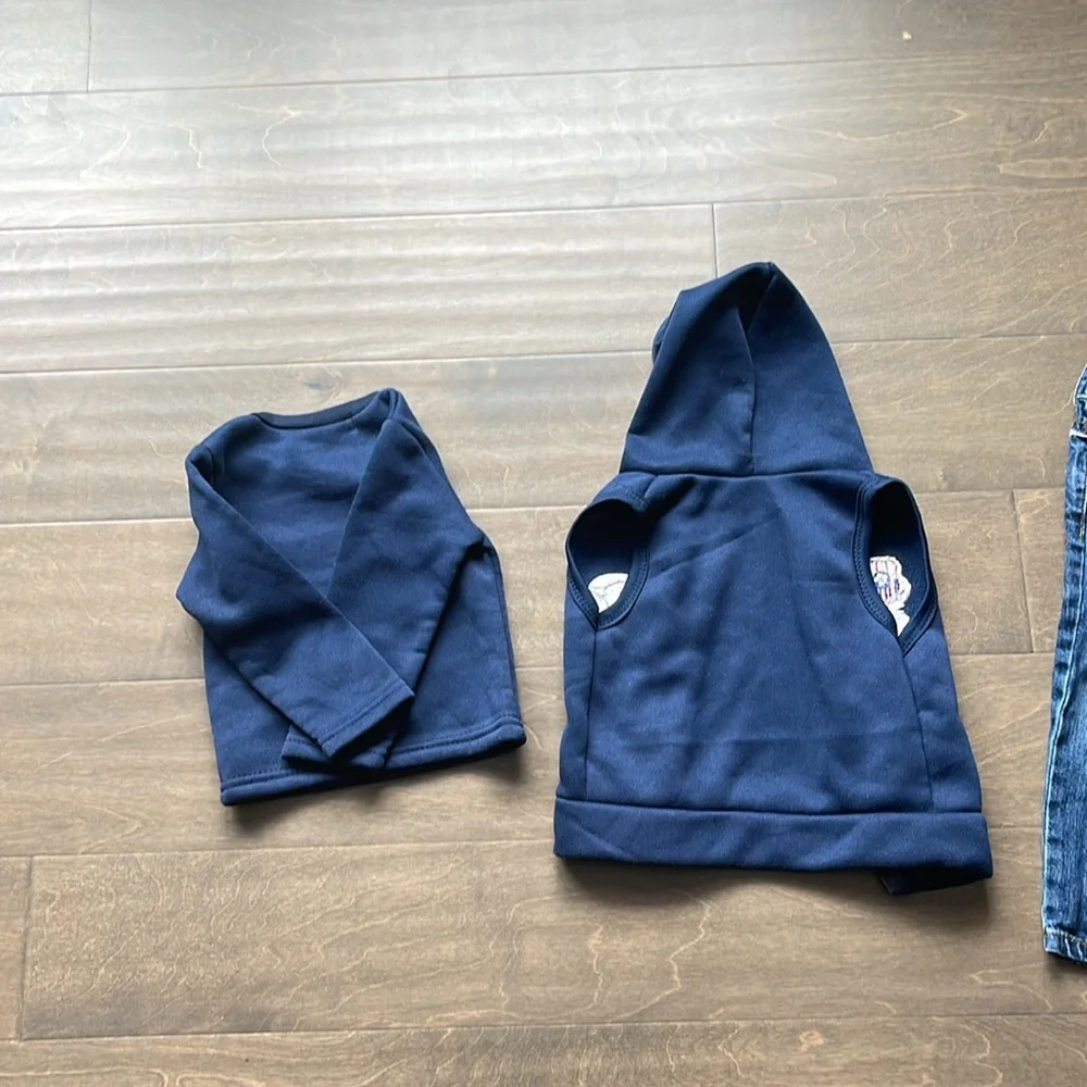 9-12 Months 3 Pc Set Baby Vest, Sweater and Pants
